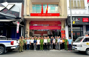 Lễ ra quân thực hiện Cao điểm tấn công trấn áp tội phạm, phát động thi đua đặc biệt 50 ngày đêm
