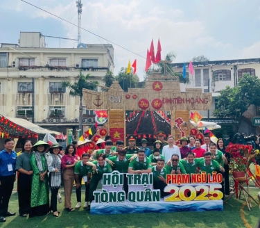 GẶP MẶT ĐỘNG VIÊN CÔNG DÂN TRẺ PHƯỜNG PHẠM NGŨ LÃO LÊN ĐƯỜNG NHẬP NGŨ NĂM 2025